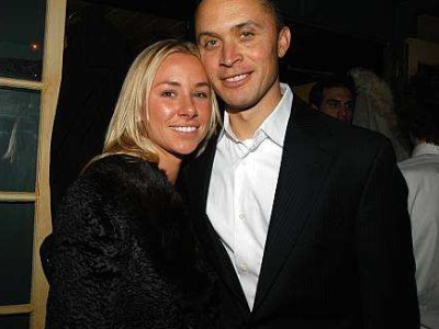 Dorothy Bowles Ford's first-born, Harold Ford Jr, with his wife, Emily Threlkeld.